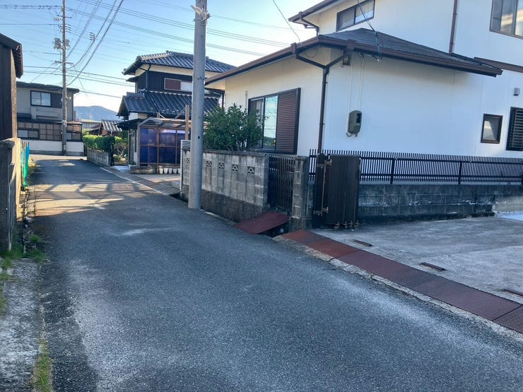 車でのアクセスが便利な前面道路!毎日のお出かけがスムーズになりますね。