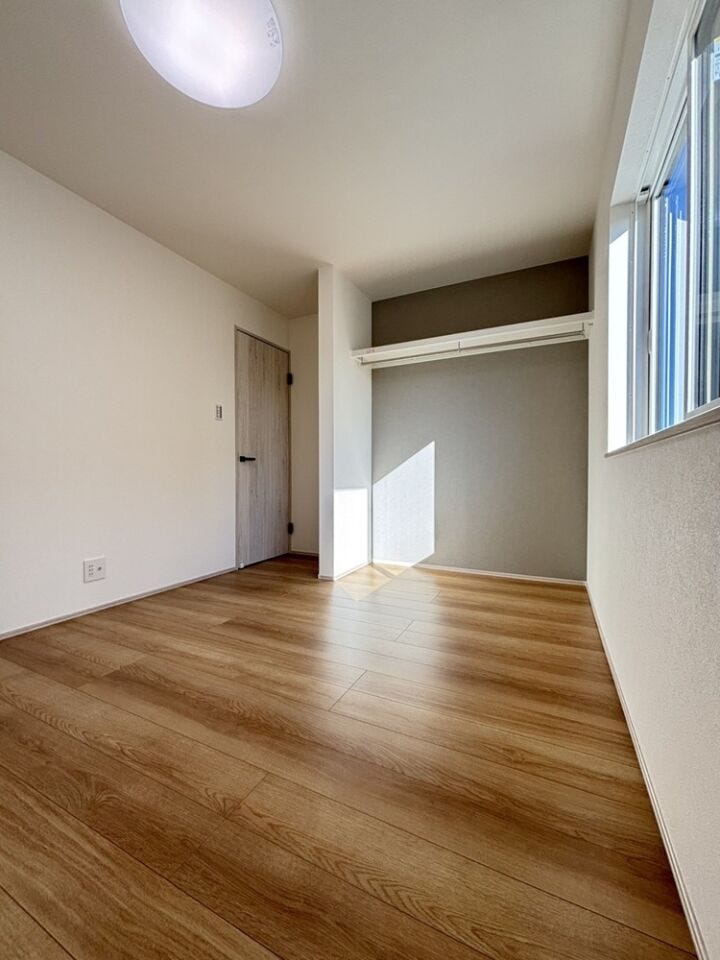 洋室は全室6帖なのでみんな平等!子供部屋にする際もケンカになりませんね( ^)o(^ )