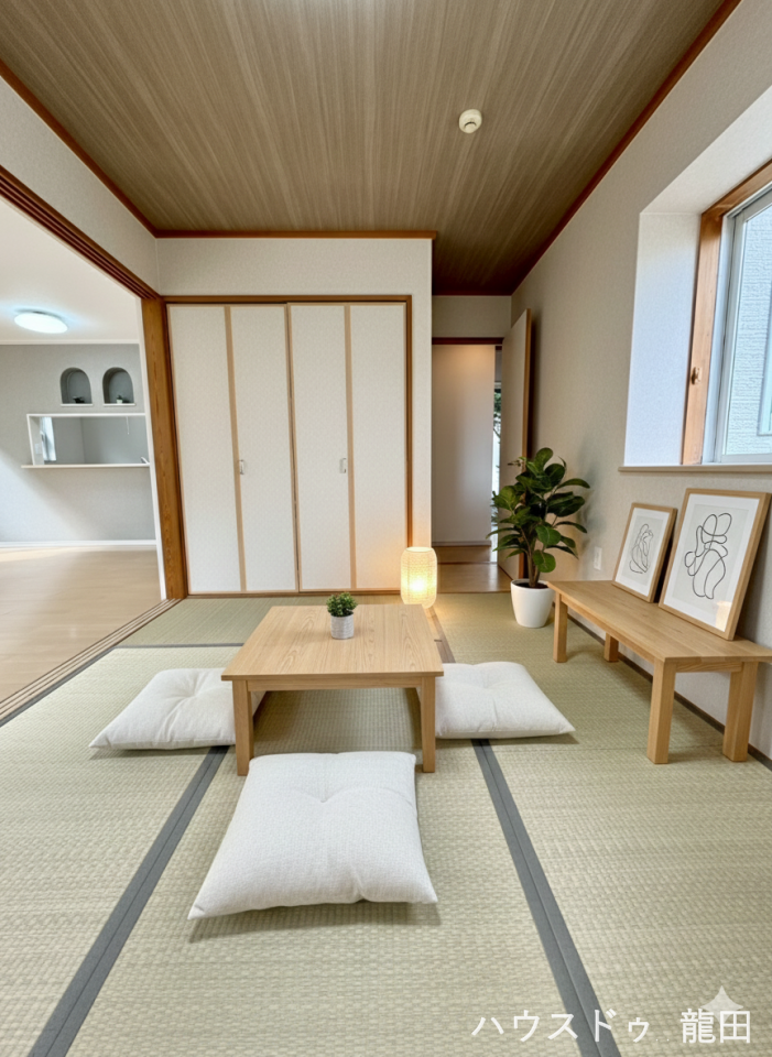 ■□■和室■□■
6帖・収納
※家具を入れたイメージ写真です