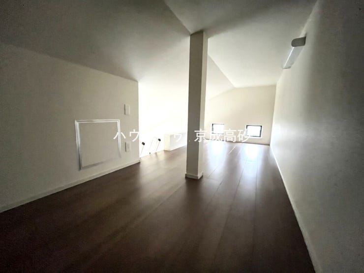 自由自在に使えるロフトスペース