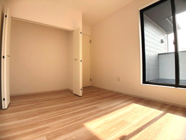 ◎収納:6-2号棟(2/14撮影)
1部屋だけ収納が小さい、そんなことはありません、全室に十分な収納スペース付!