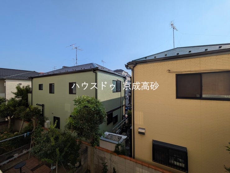 日当たり良好、風通しも良く晴れた日は洗濯物もすぐに乾きますね!