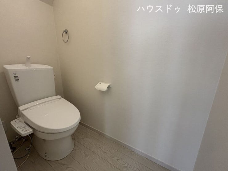 1.2階にそれぞれトイレ完備