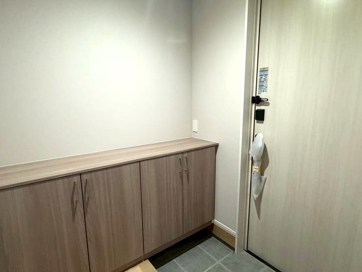 ロータイプのシューズボックス付きで圧迫感がありません!季節に合わせて玄関を飾ることも楽しみの一つになりそうです!