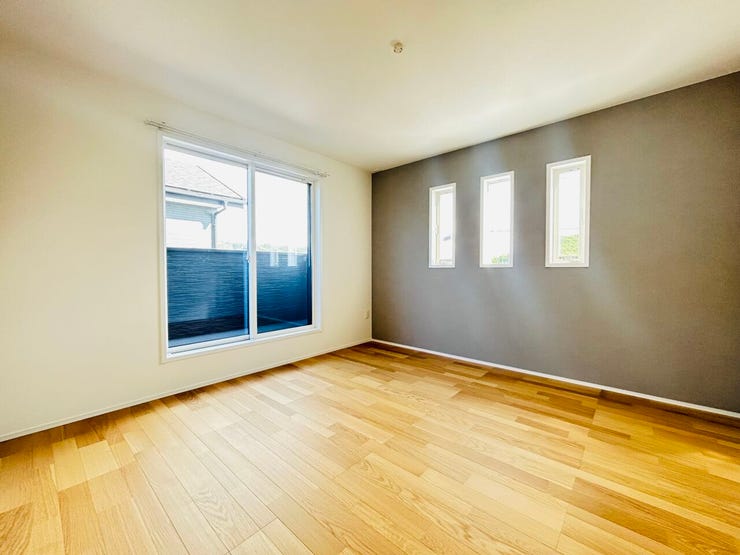 ◇アクセントクロスで落ち着いた雰囲気の主寝室☆