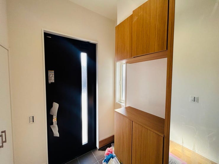 ◇内観から見た玄関もお洒落♪