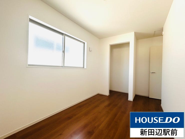 全居室収納完備。収納家具を減らして広々空間をお楽しみいただけるように工夫されていますね♪