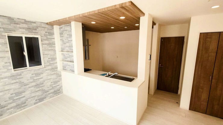 天井デザインで空間を仕切りメリハリを演出♪