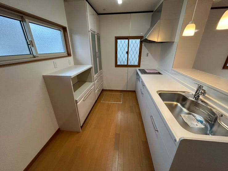 カップボード付きで使いやすいです♪