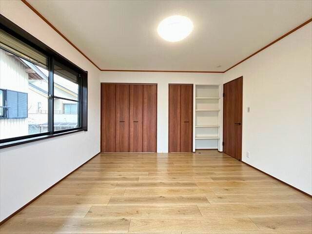 2階8帖洋室からはバルコニーへ出入りできます。
(2026年1月29日 撮影)