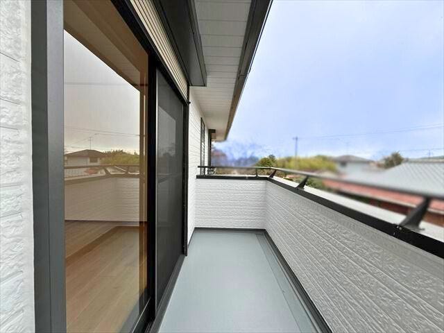 2階8帖洋室バルコニー
(2026年1月29日 撮影)