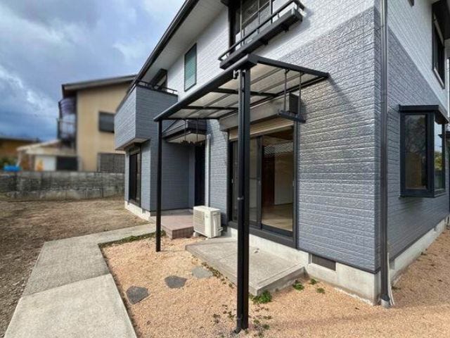 洗濯物を干すのに便利なテラス屋根
(2026年1月29日 撮影)