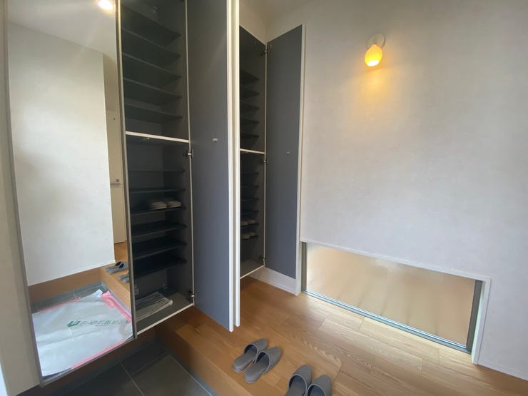 シューズボックスは大容量収納が可能となっています!