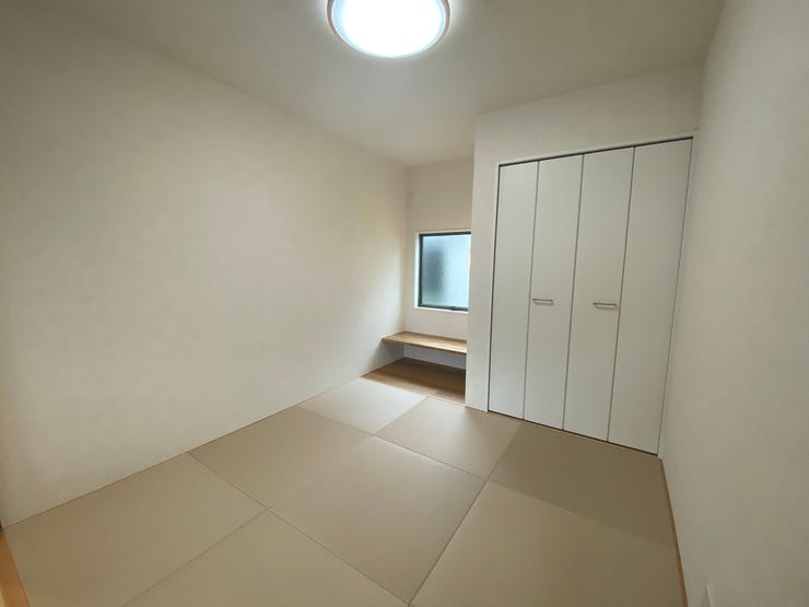 LDK部分とつながる4.6帖の和室スペースです。