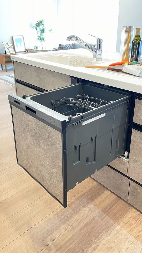 家事の時短を叶えてくれる食洗機付!共働き世帯にも嬉しいですね