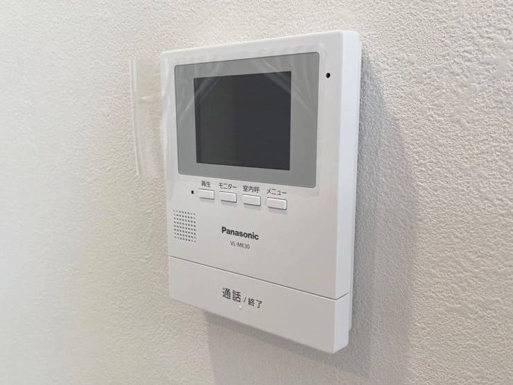 設備(2025年9月)撮影
◎本日案内可能◎
TVモニターホンは、留守でも来訪者をあとから確認できる録画機能搭載。