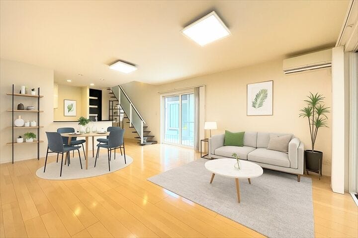 ※画像はイメージです。
実際の写真に家具や調度品をCG合成したものです。
(家具等は販売に含まれておりません)