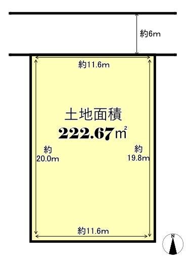 【区画図】
67.35坪