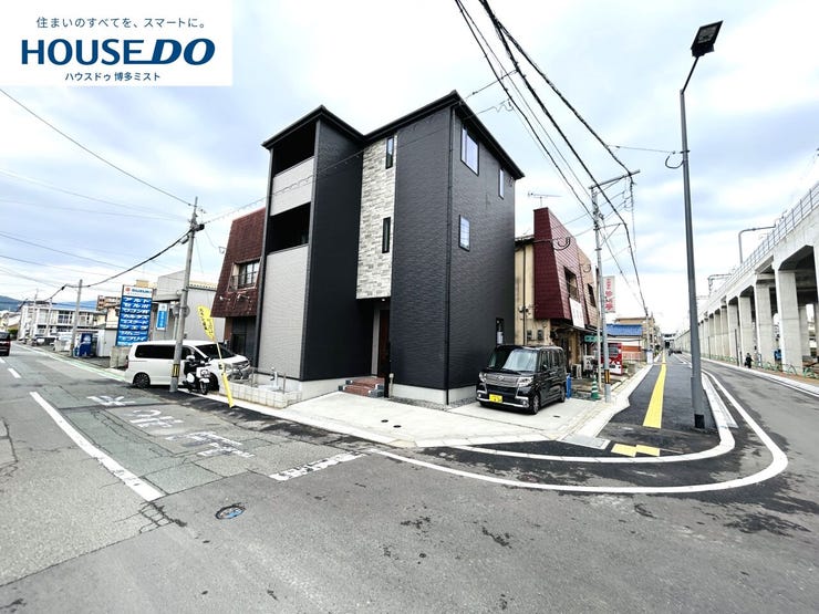 【大野城市雑餉隈町 新築戸建て】西鉄春日原まで歩8分&大野北小学校まで歩10分