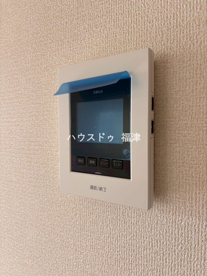 来訪者の顔が見えるので、
お子様が一人でお留守番をしても安心!
《福岡市東区奈多1丁目 新築戸建》