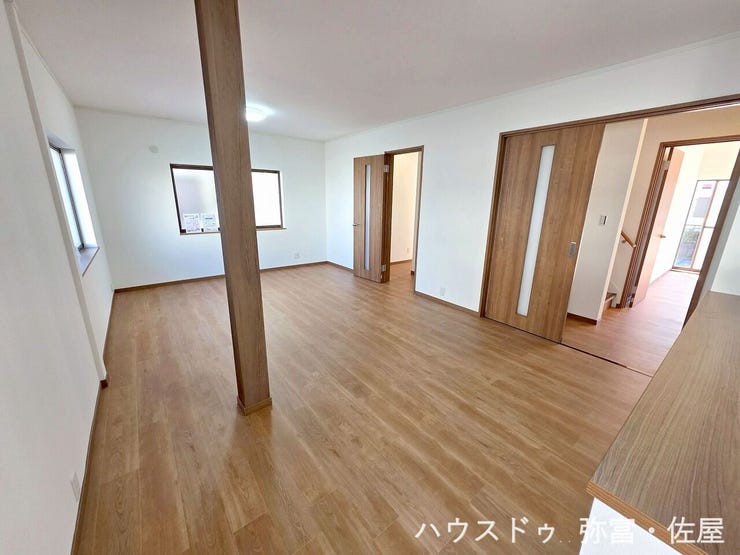 3面採光の明るいリビング♪