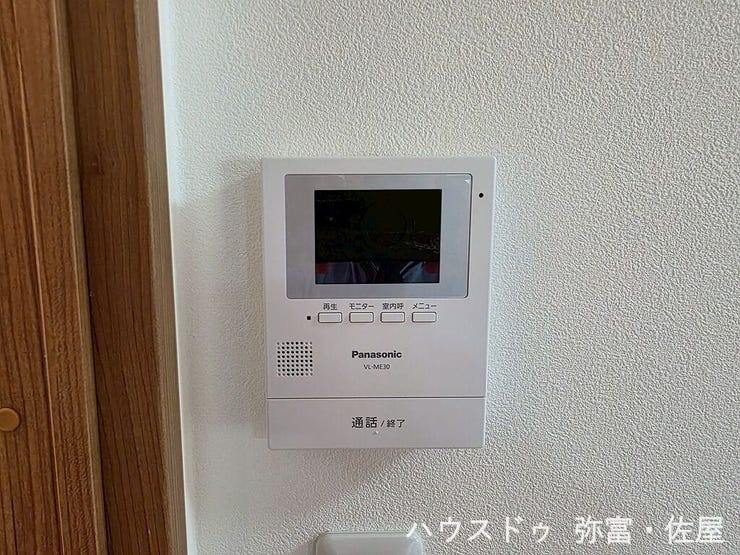 TVモニター付インターホン!録画もでき、不在時の来客確認にも便利です(^^)