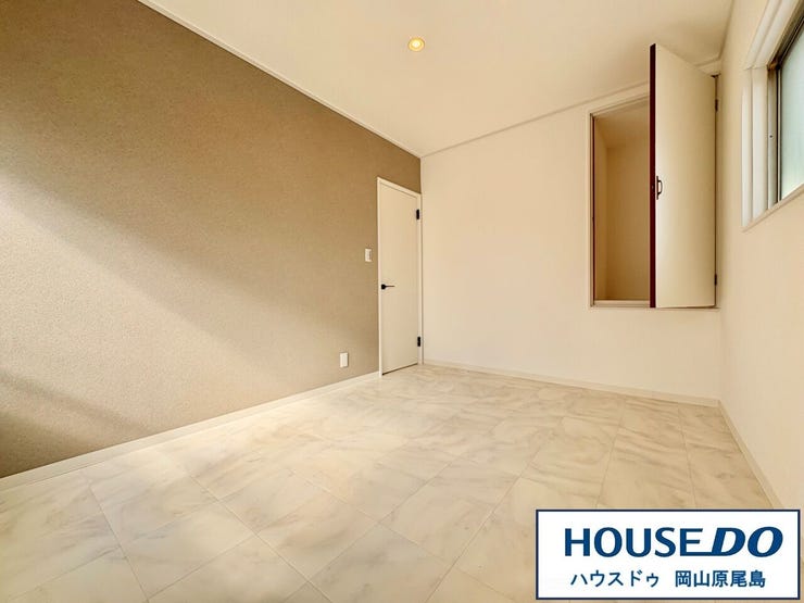 各居室の収納スペースに使わない荷物をしっかりと仕舞えるので、住空間を有効に活用する事ができます。