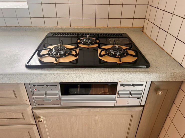 ガスコンロ取替