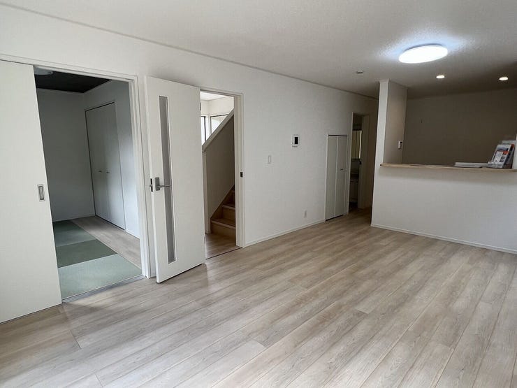 LDKは広々17畳、みんなが集まれるゆとりの空間で、家族団らんの時間が自然と増えますね。