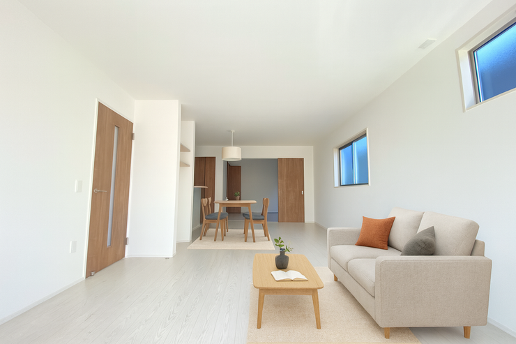 【リビング】
※画像の家具等はイメージです
くつろぎを愉しむリビングルームは憩いの場となりますのでご家族でゆっくりとくつろぎたい方にオススメです♪