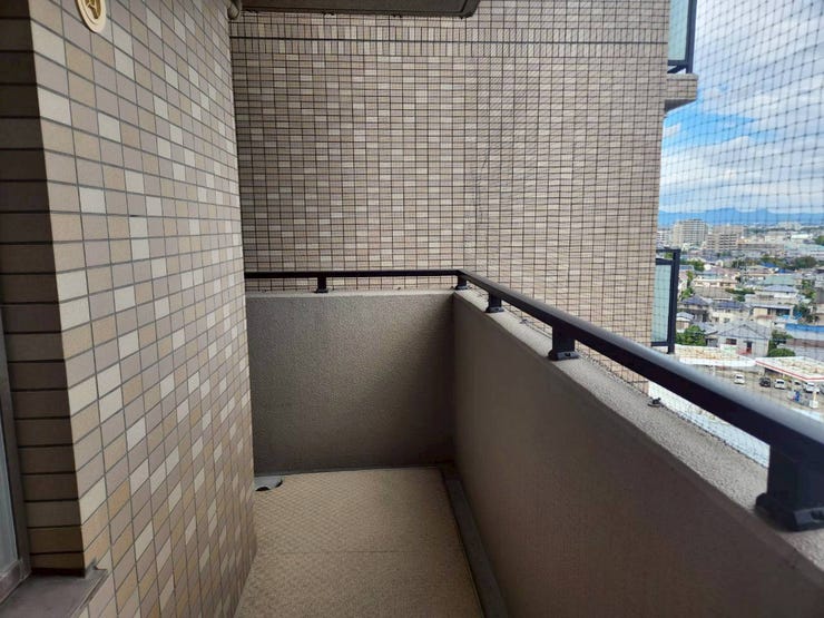 日当たり良好で毎日のお洗濯が快適に。