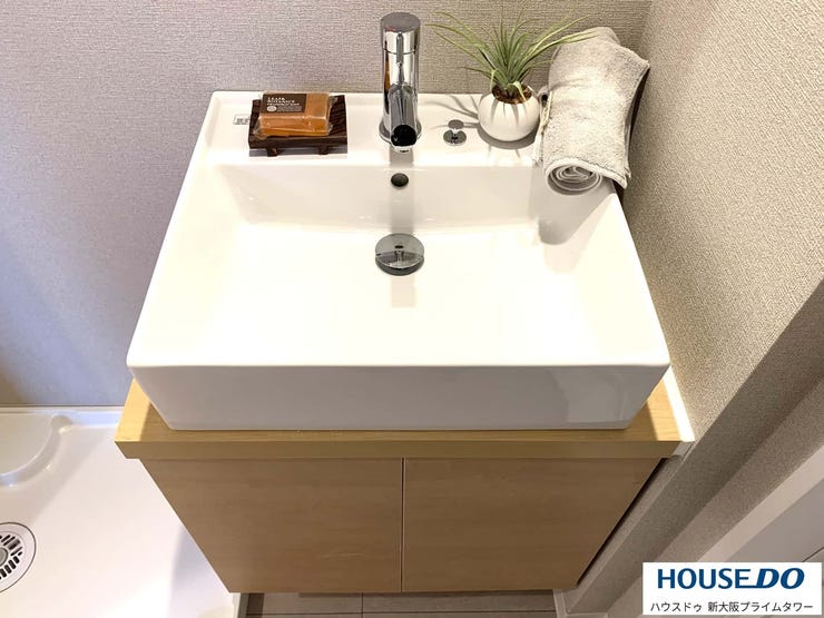 カフェのようなお洒落な洗面ボウル♪