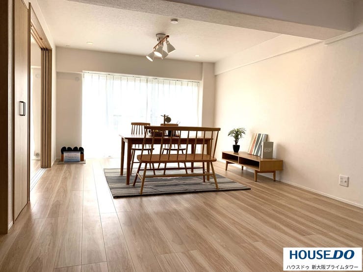 16.5帖のリビングは家具の配置自由自在♪