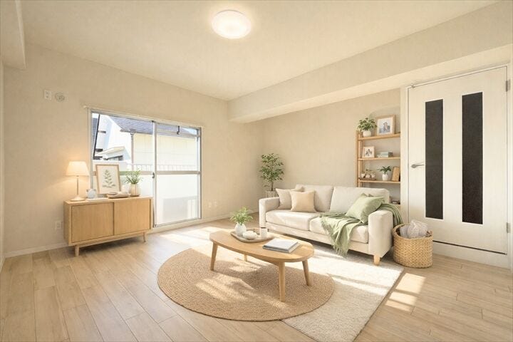 ※画像はイメージです。
実際の写真に家具や調度品をCG合成したものです。
(家具等は販売に含まれておりません)