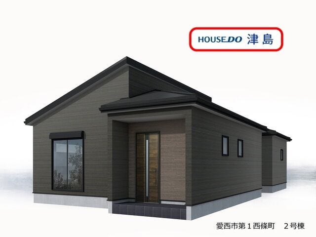 完成予想図。こちらのパースは図面を基に描き起こされており、実際とは多少異なる場合がございます。