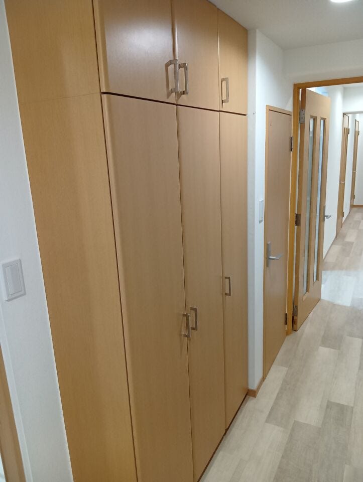 収納力たっぷりの玄関収納です。