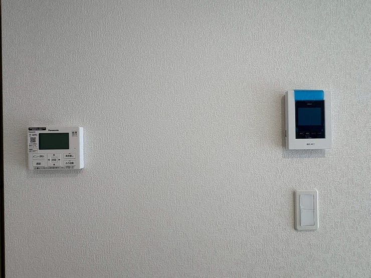 壁にすっきり収まるデザイン!インテリアを邪魔しません。