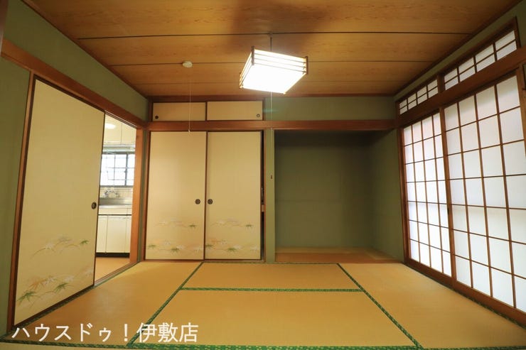 【1F和室6帖】
押し入れや床の間付きの和室