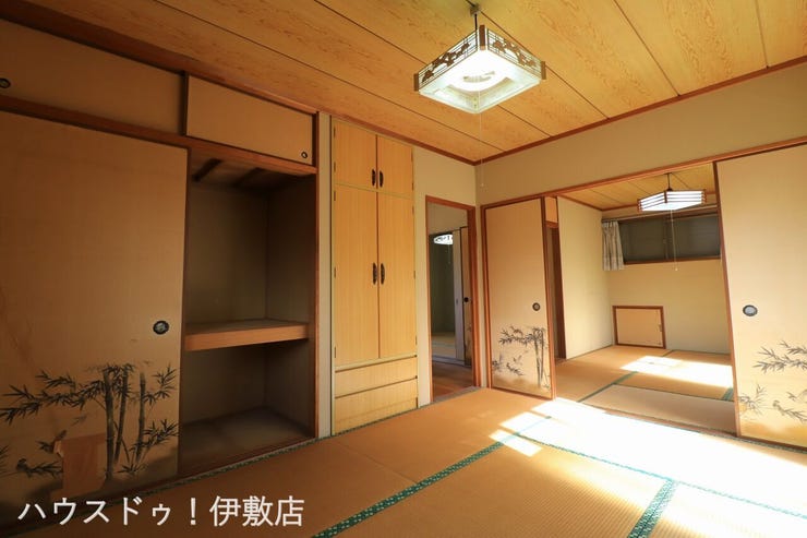 【2F和室6帖×和室6帖】
2F和室も続き間となっており、広々と使用も可能です