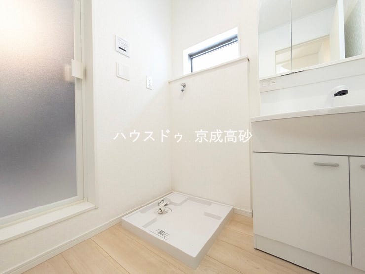 洗濯機置き場です。