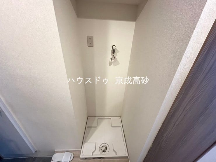 洗濯機置き場のスペースを確保しています!是非、現地にてスペースを確認してみてください。