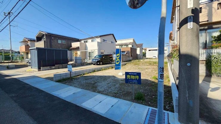 ◆1号地
◆間口7m、陽当たり良好