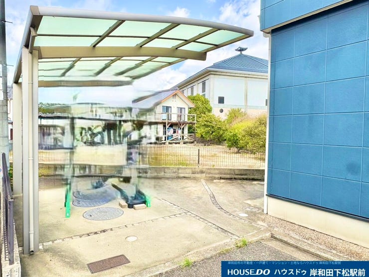 カーポート付き駐車場