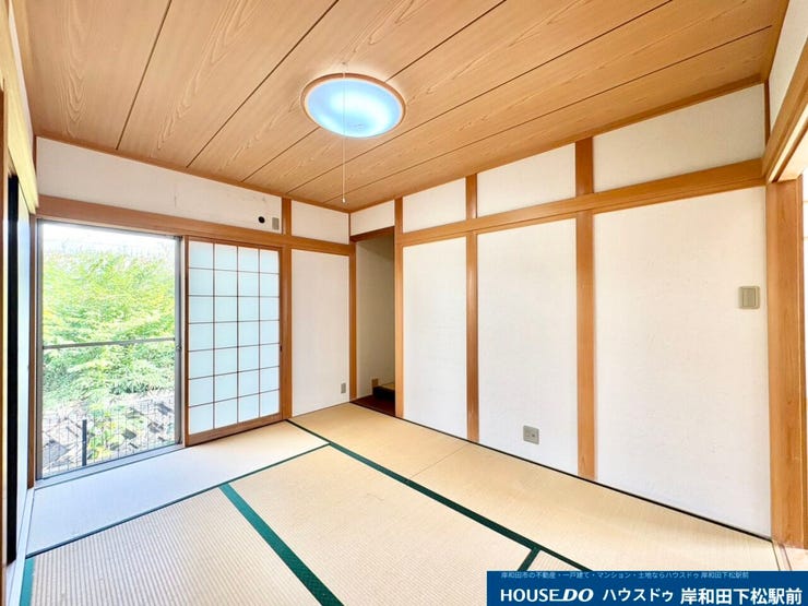 独立和室です。趣味の部屋、将来の居住スペースとしてなど用途は多彩です。