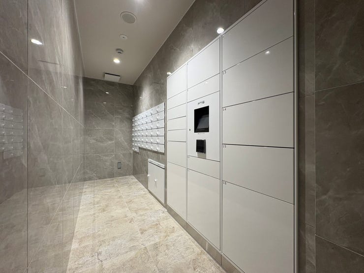 宅配ボックス、メールコーナー