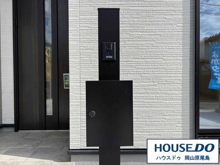 郵便受けは安心のダイヤルロック式仕様です!