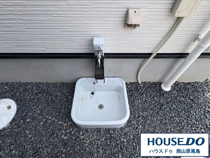 洗車などにも便利な屋外立水栓も嬉しいポイントです♪