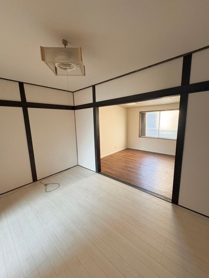 仕切りをなくすと、広々とした空間となります!