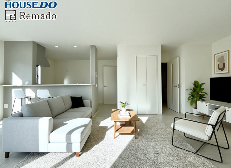 【リビング】
■□■家族の笑顔が集う、安らぎとくつろぎの中心地■□■お気に入りの家具を迎え、窓からは心地の良い光が差し込みます。※CGで家具を配置しています