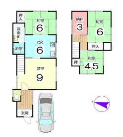 相楽郡精華町大字菱田小字宮川原